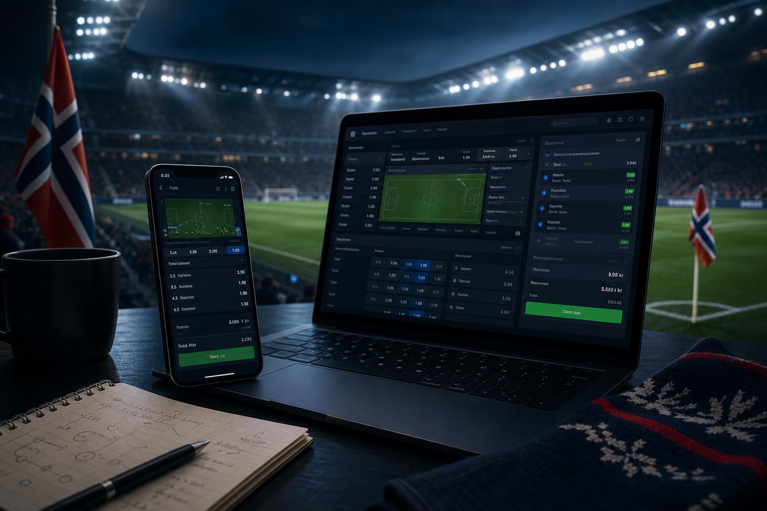 Corners-betting: Nybegynnerguiden til å spille på hjørnespark i fotball