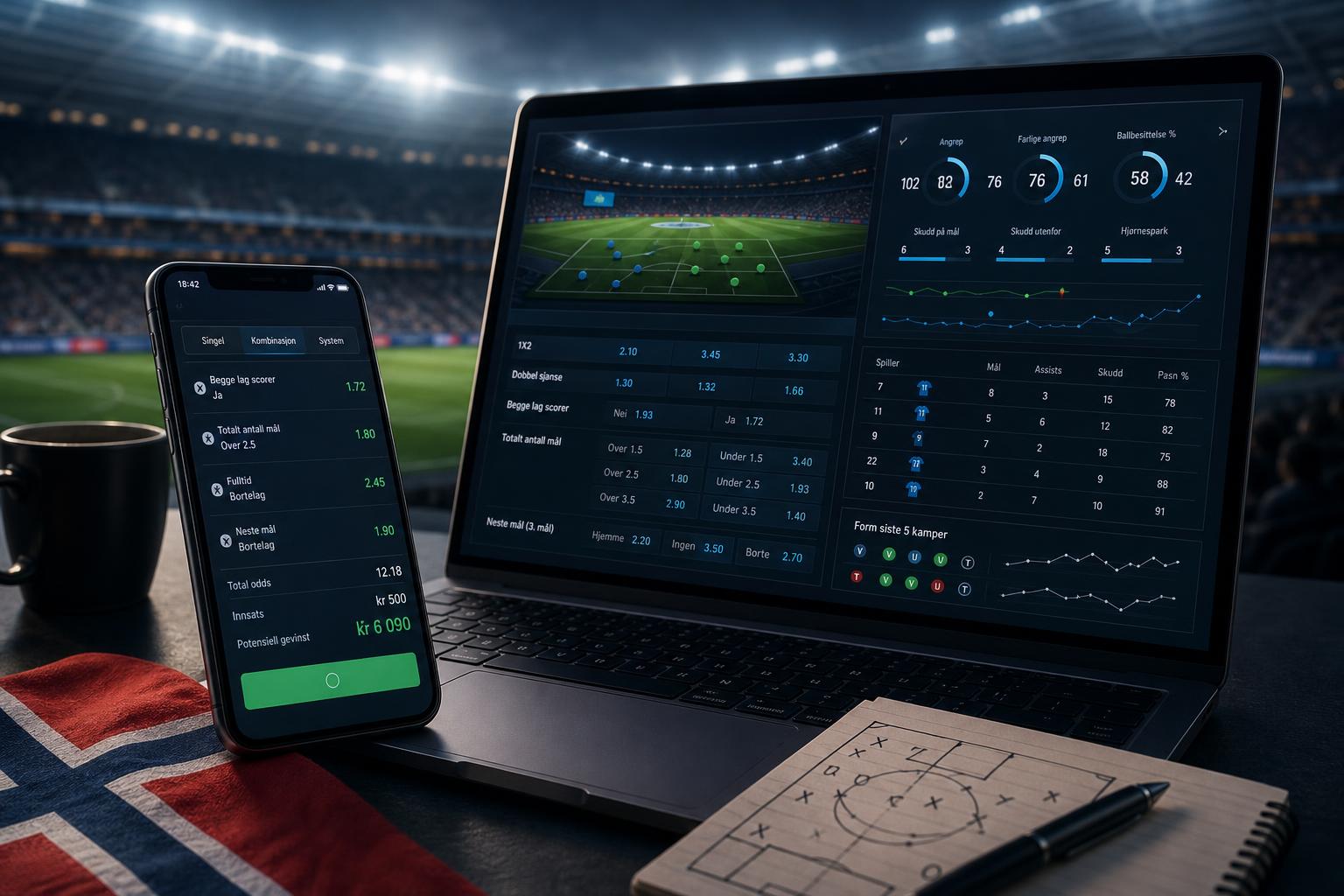 Kampforberedelse i Betting: Nybegynnerguiden til å analysere lag før du spiller
