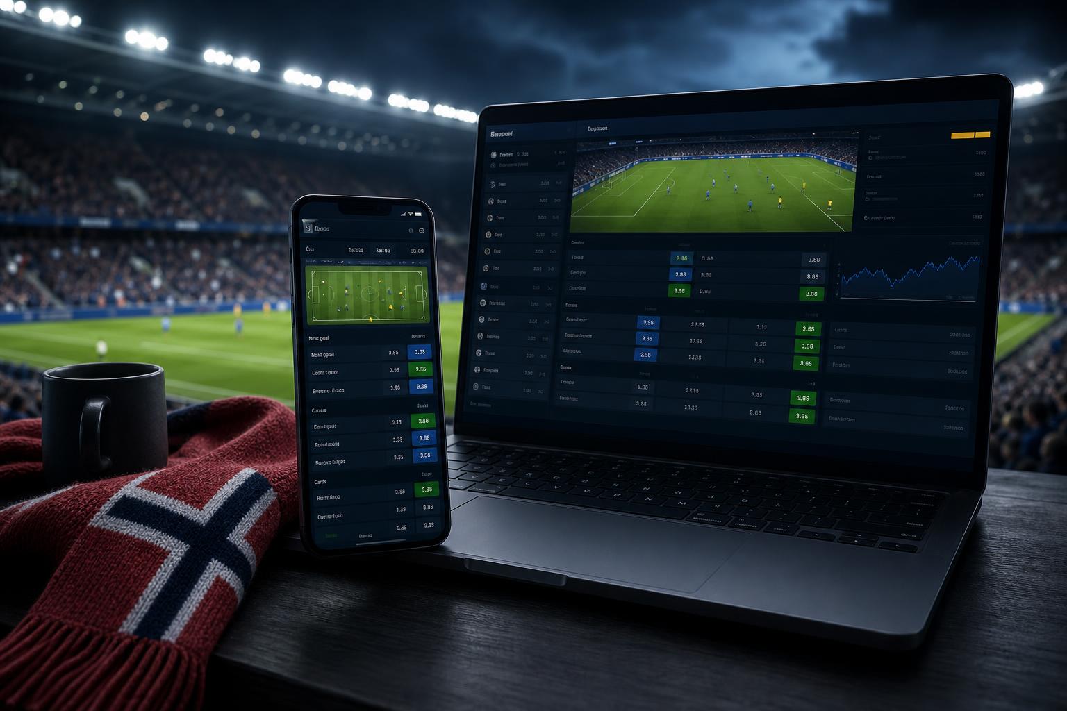 Korttids-betting: Nybegynnerguiden til å spille på neste mål, corner og kort