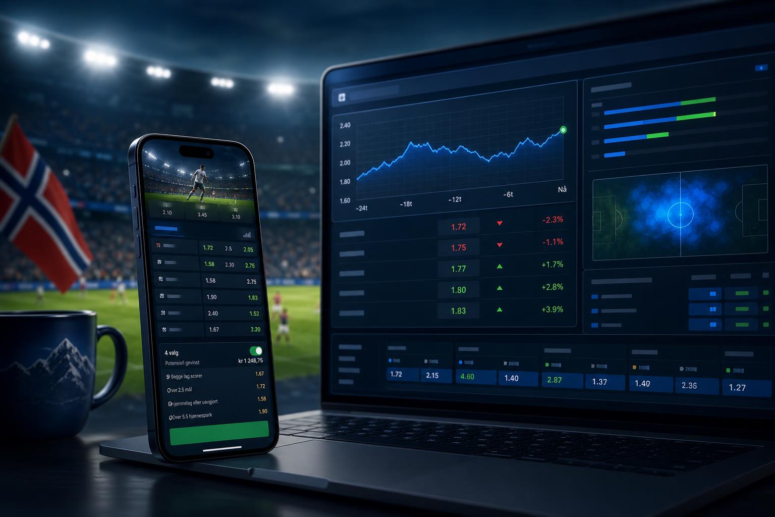 Odds-bevegelser: Nybegynnerguiden til å lese og forstå hvordan odds endrer seg